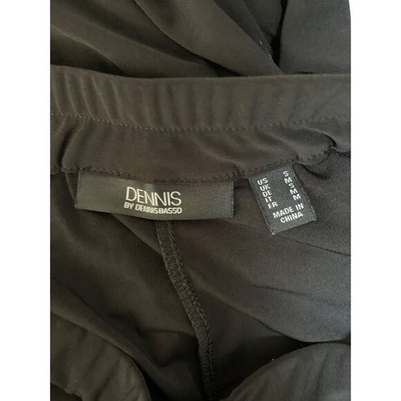 Dennis By Dennis Basso Womens Black Pants S Polyester & Spandex Made In China - Picture 4 of 5